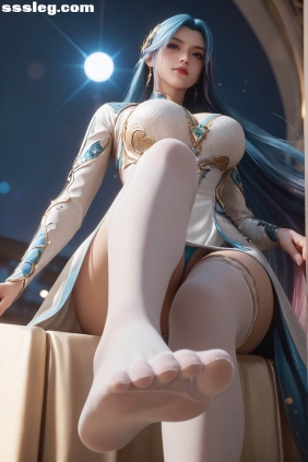 [AI绘画] 王秋儿 玉足[249P628M]
