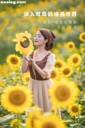 [YITUYU艺图语]2022.09.17 误入梵高的油画世界 冬琴[22P374M]