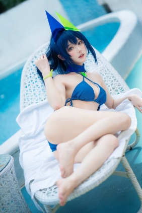 阿包也是兔娘 花园泳装[35P277M]
