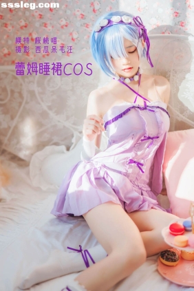 [YITUYU艺图语]2022.05.10 蕾姆睡裙COS 桜桃喵[24P405M]