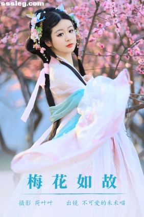[YITUYU艺图语]2023.08.25 梅花如故 不可爱的禾禾喵[27P550M]